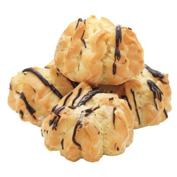 Тістечко заварне з ірискою - купити, ціни на NOVUS - фото 1