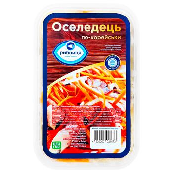 Оселедець Рибниця філе в маринаді по-корейськи 180г - купити, ціни на Таврія В - фото 1