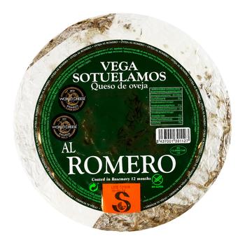 Vega Sotuelamos Sheep Cheese in Rosemary 55%