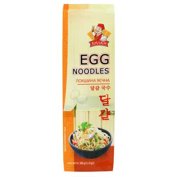 Yamchan Egg Noodles 300g - buy, prices for NOVUS - photo 1