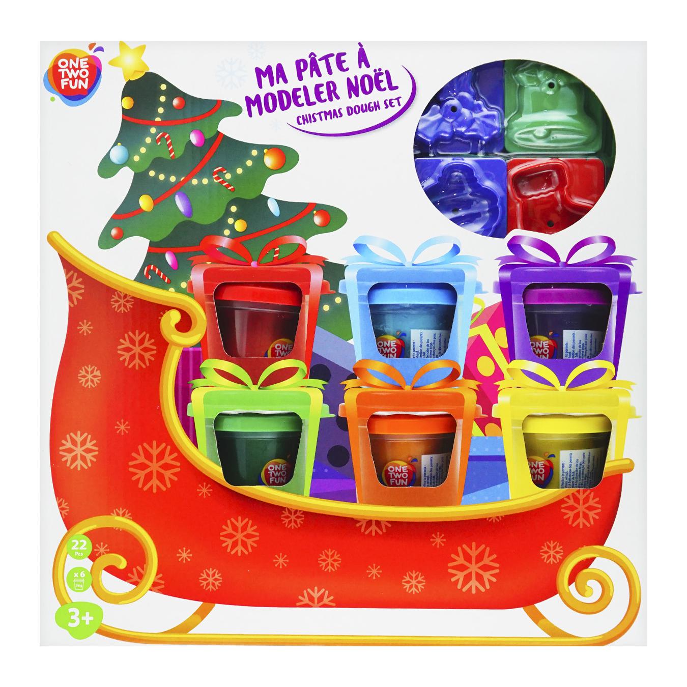 

Набор для лепки One two fun Christmas