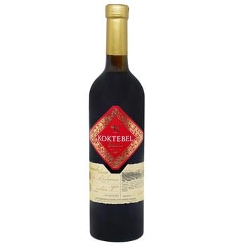 Koktebel Cabernet Dry Red Wine 0.75l - buy, prices for COSMOS - photo 1