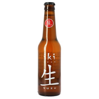 Iki Green Yuzu Tea Organic Beer 4.5% 0.33l - buy, prices for COSMOS - photo 1