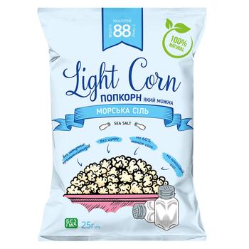 Light Corn Popcorn with Sae Salt 25g - buy, prices for Tavria V - photo 1