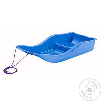 ProsperPlast Blue Plastic Sledge 87cm - buy, prices for COSMOS - photo 1