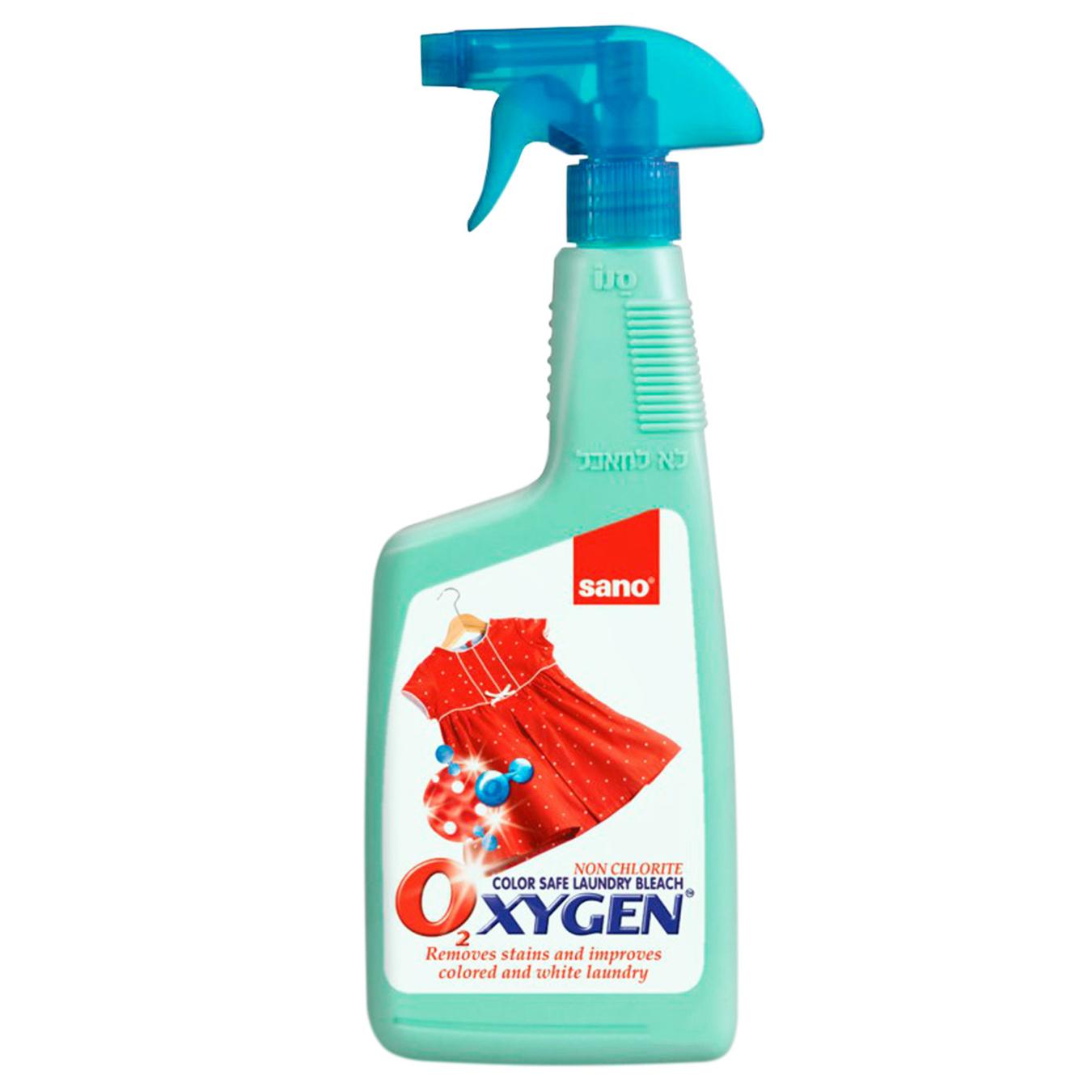 

Пятновыводитель Sano Oxygen для стирки с удалением пятен 750мл