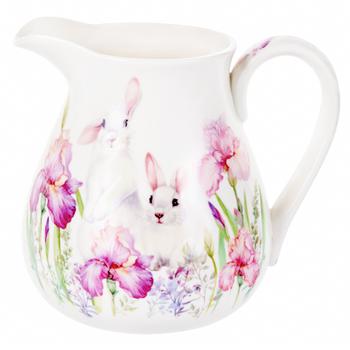 Lefard Rabbit in Irises Jug 1l - buy, prices for MegaMarket - photo 1