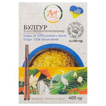 Art Foods Bulgur in Bags 4pcs x 100g - buy, prices for ULTRAMARKET - photo 2