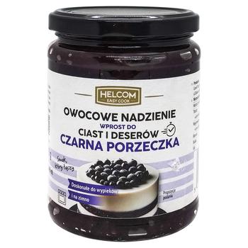 Начинка фруктовая Helcom Easy Cook черная смородина 550г - купить, цены на Таврия В - фото 1