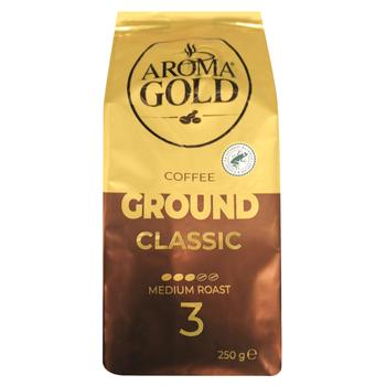Кава мелена Aroma Gold Arabica 250г - купити, ціни на - фото 1