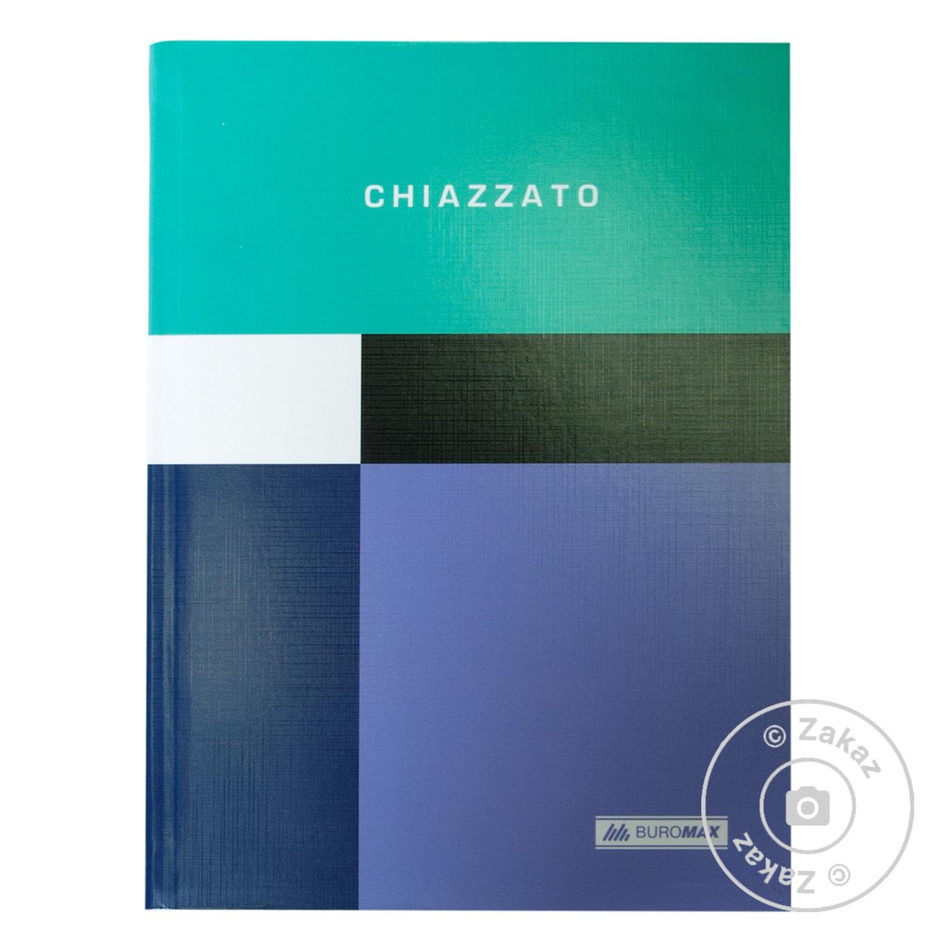 

Блокнот Buromax Chiazzato А5 80л клеточка зеленый