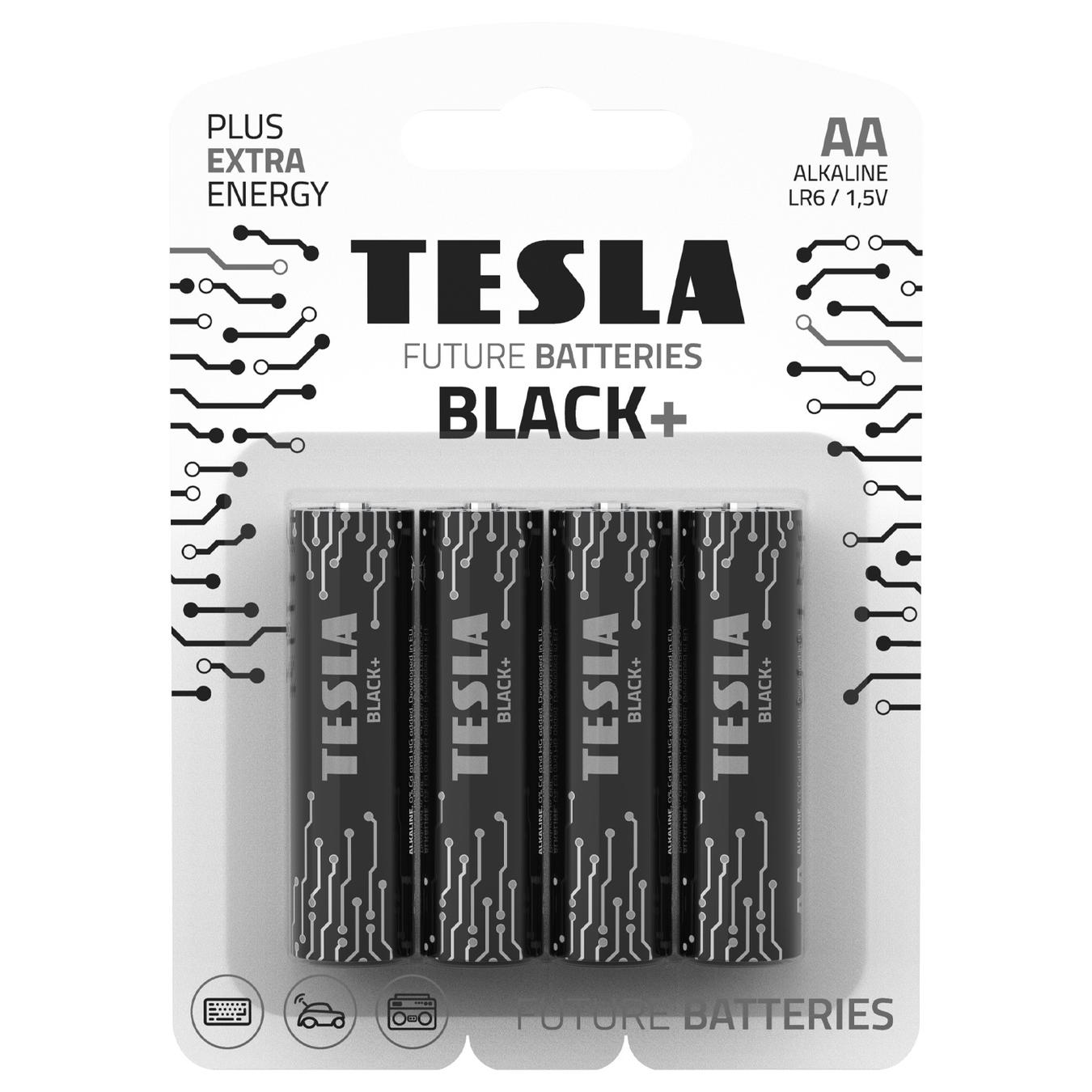 

Батарейка Tesla Black AA 4шт