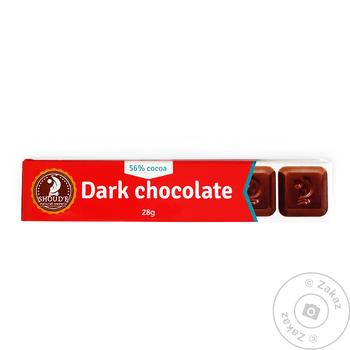 Shoud'e Dark Chocolate 28g - buy, prices for Auchan - photo 1