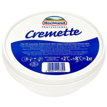 Крем-сыр Hochland Professional Cremette 65% 2кг