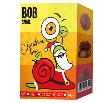 Набір новорічний Bob Snail Різдвяний бокс 140г - купити, ціни на Auchan - фото 1