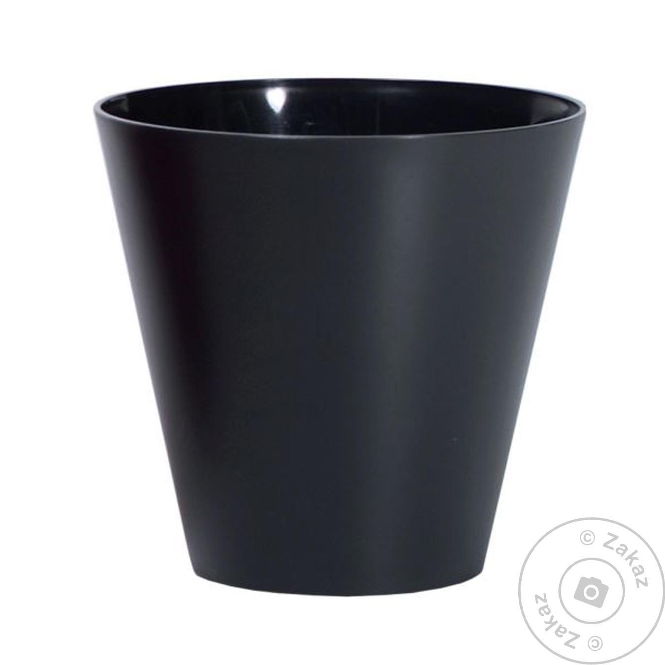 

Горщик д/квітів PP 25 см Tubus антрацит DTUB250S433 И821 (Польща)