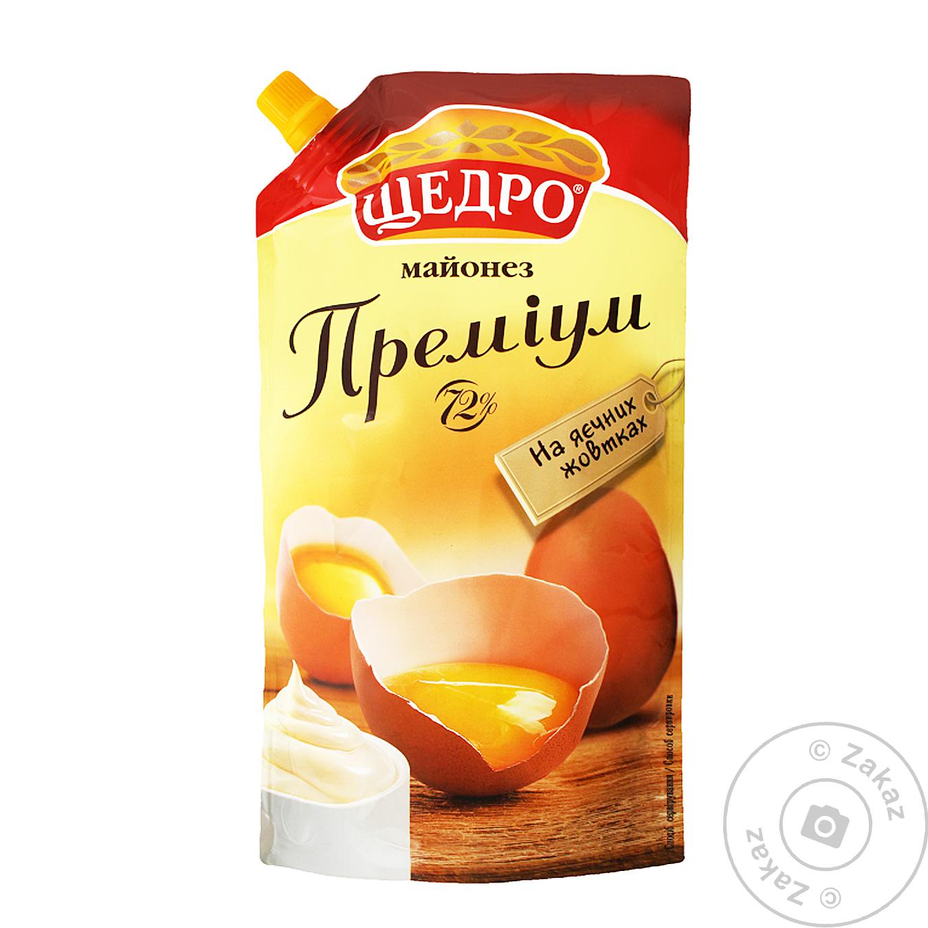 

Майонез Щедро Премиум 72% 350г
