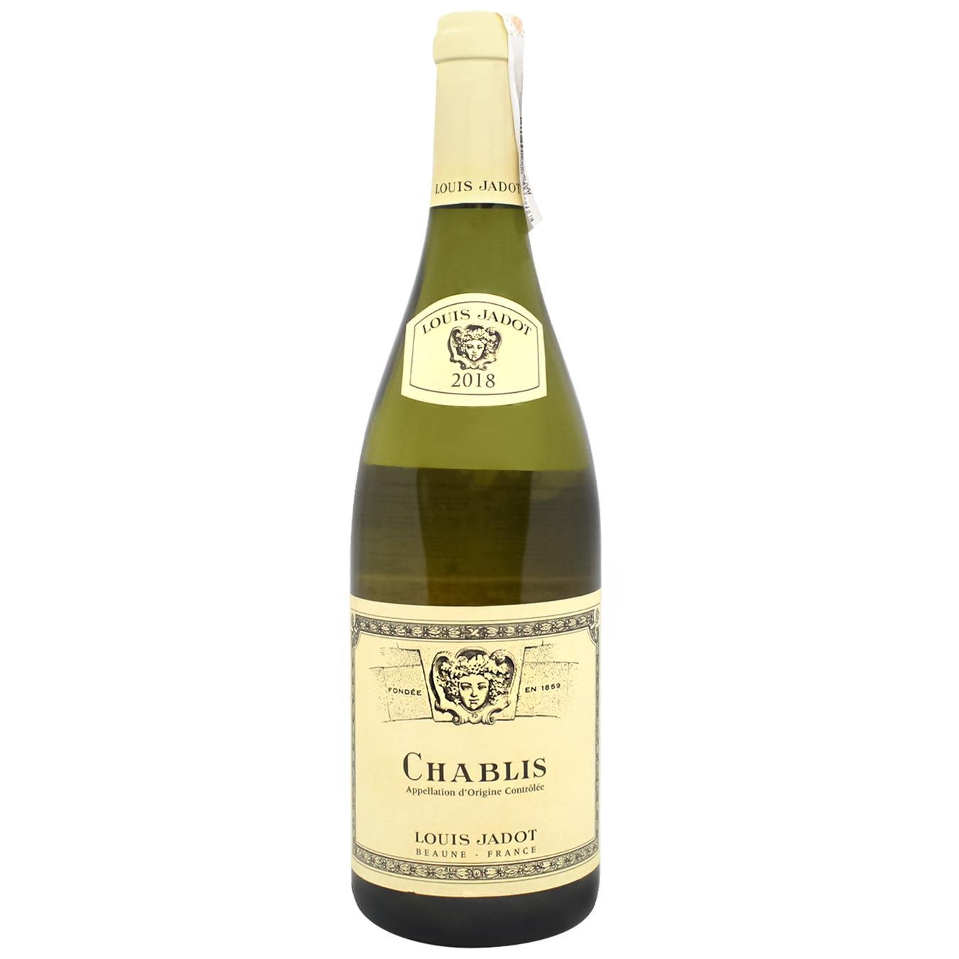 

Вино Louis Jadot Chablis белое сухое 12.5% 0.75л