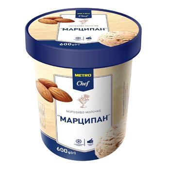 Metro Chef Marzipan Milk Ice Cream 600g