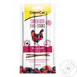 М'ясні палички GimCat Superfood Duo курка та лісові ягоди для котів 3шт