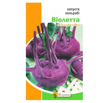 Yaskrava Violet Kohlrabi Cabbage Seeds 0.5g - buy, prices for NOVUS - photo 1