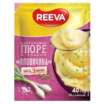 Пюре картопляне Reeva 40г - купити, ціни на Auchan - фото 1