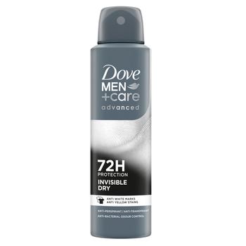 Антиперспирант аэрозольный Dove Men Невидимая сухость 72 часа 150мл
