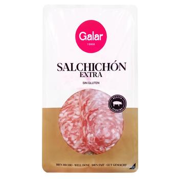Ковбаса Galar Сальчічон Екстра нарізана 80г - купити, ціни на NOVUS - фото 1