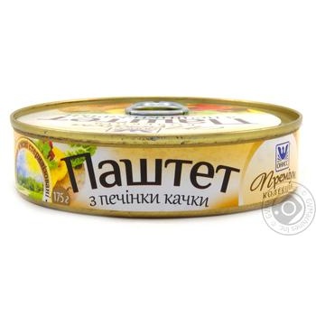 Паштет Онисс из печени утки 175г купить, цены на МегаМаркет - фото 1