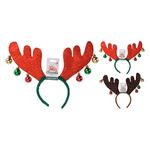 Koopman Horns with Balls Hoop for the Head 23cm in assortment