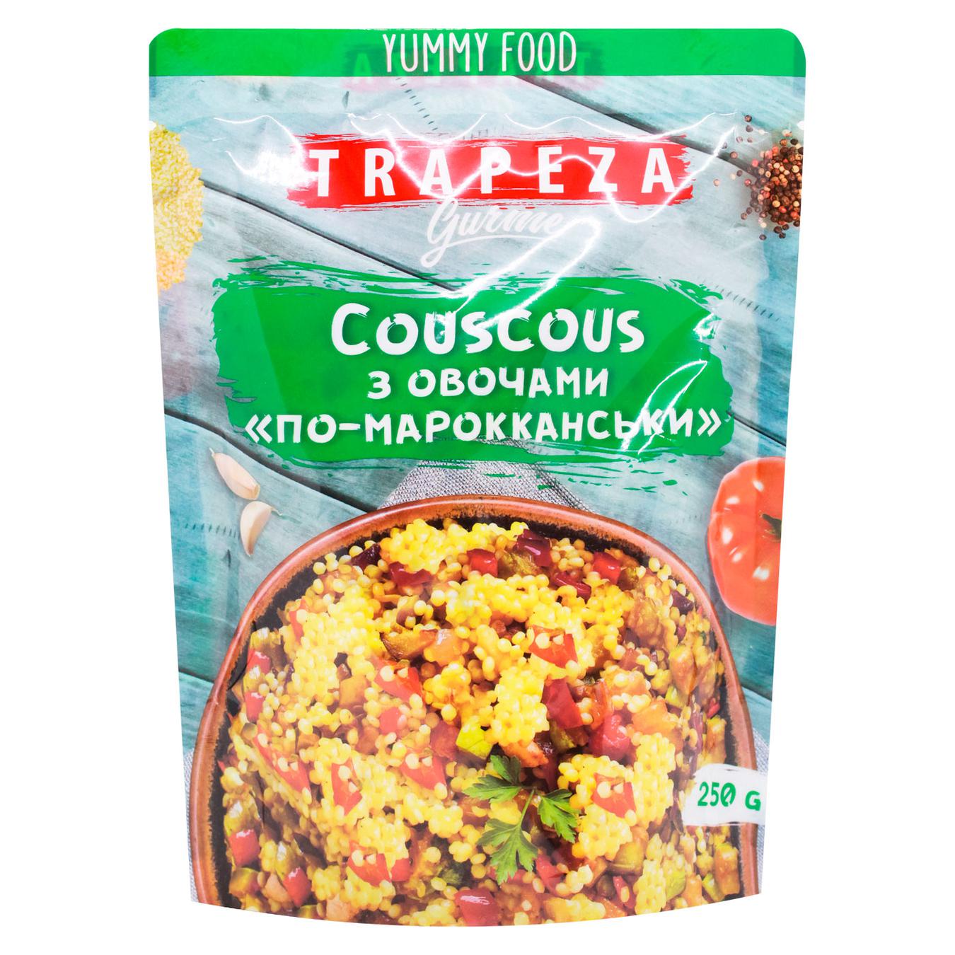 

Кускус Трапеза с овощами 250г