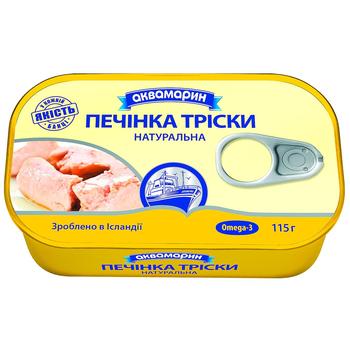 Akvamaryn Natural Cod Liver 115g