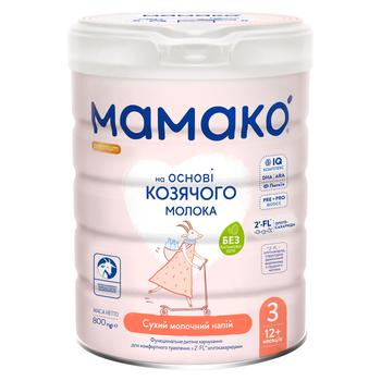 Mamako Premium 3 12+ Dry Milk Mixture 800g - buy, prices for COSMOS - photo 1