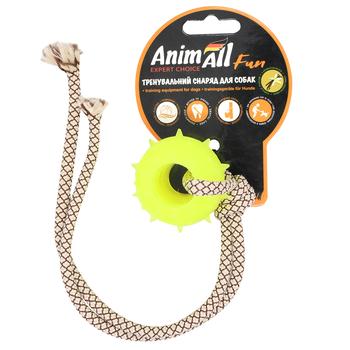 Іграшка для тварин Animall Куля з канатом 4см в асортименті - купити, ціни на - фото 6