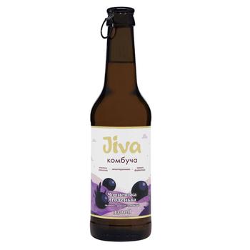 Комбуча Jiva Черная ягодка 0,33л