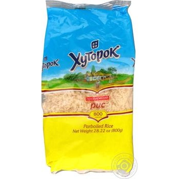 Рис пропарений Хуторок 800г купити, ціни на МегаМаркет - фото 2