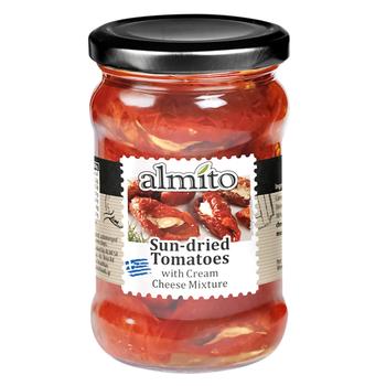 Almito Sun-Dried Tomatoes Stuffed with Cream Cheese 320ml - buy, prices for NOVUS - photo 1