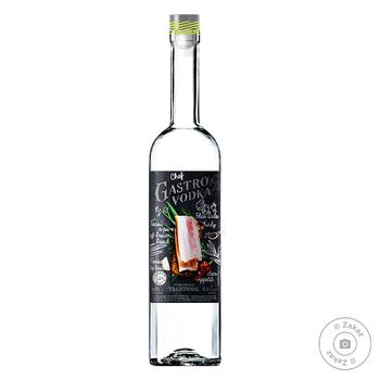 Chef Gastro's Vodka Traditional Vodka 40% 0.5l - buy, prices for Chudo Market - photo 1