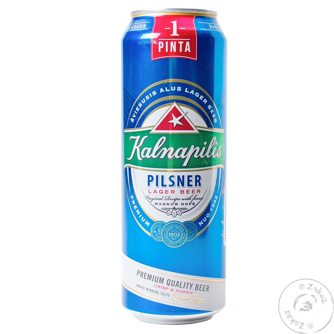 

Пиво Kalnapilis 7.3% 0.568л
