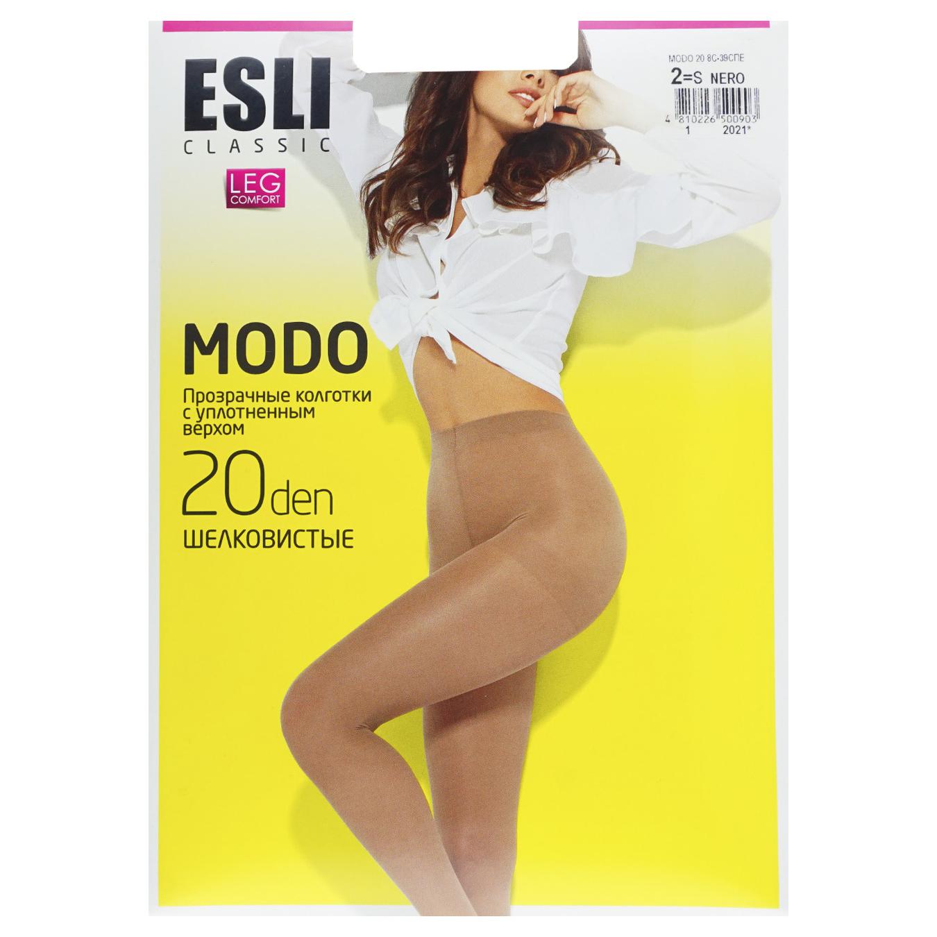 

Колготки женские Esli E Modo 20 ден р.2 nero