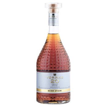 Torres 20Yrs Brandy 40% 0.7l - buy, prices for AlcoHub - photo 1