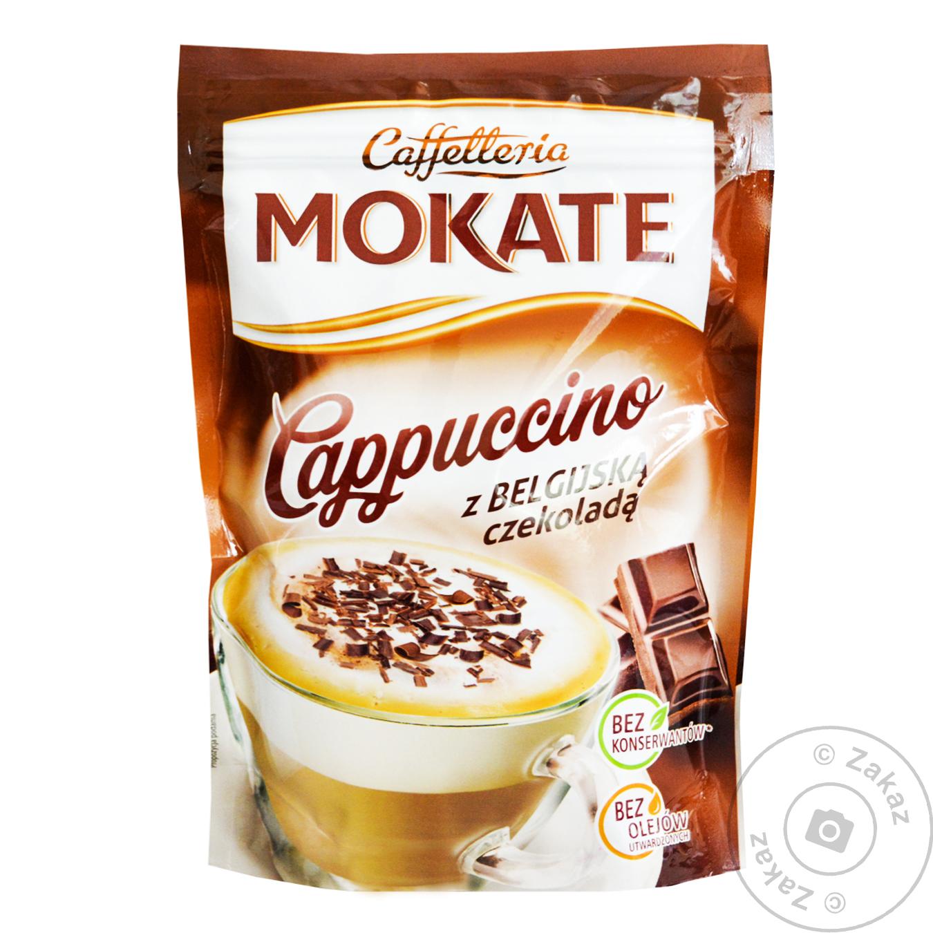 

Напиток кофейный Mokate Капучино с бельгийским шоколадом растворимый 110г