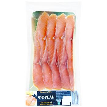 Slightly Salted Fillet Trout 100g - buy, prices for - photo 1