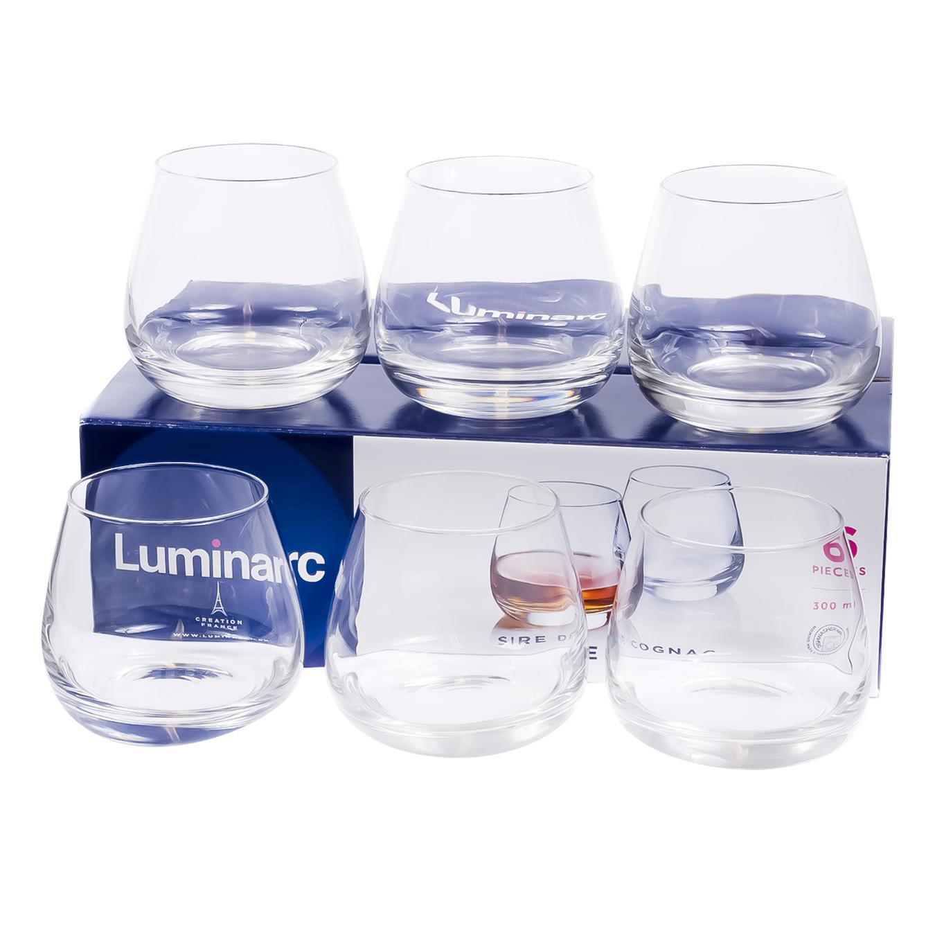

Набор стаканов Luminarc Sire de Cognac 3шт 0,3л