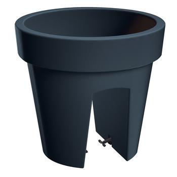 Prosperplast Lofly Railing Pot 24.5cm Anthracite - buy, prices for - photo 1