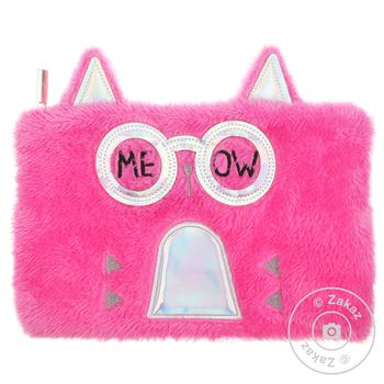 Meow Flat Pencil Case 24x15x1cm