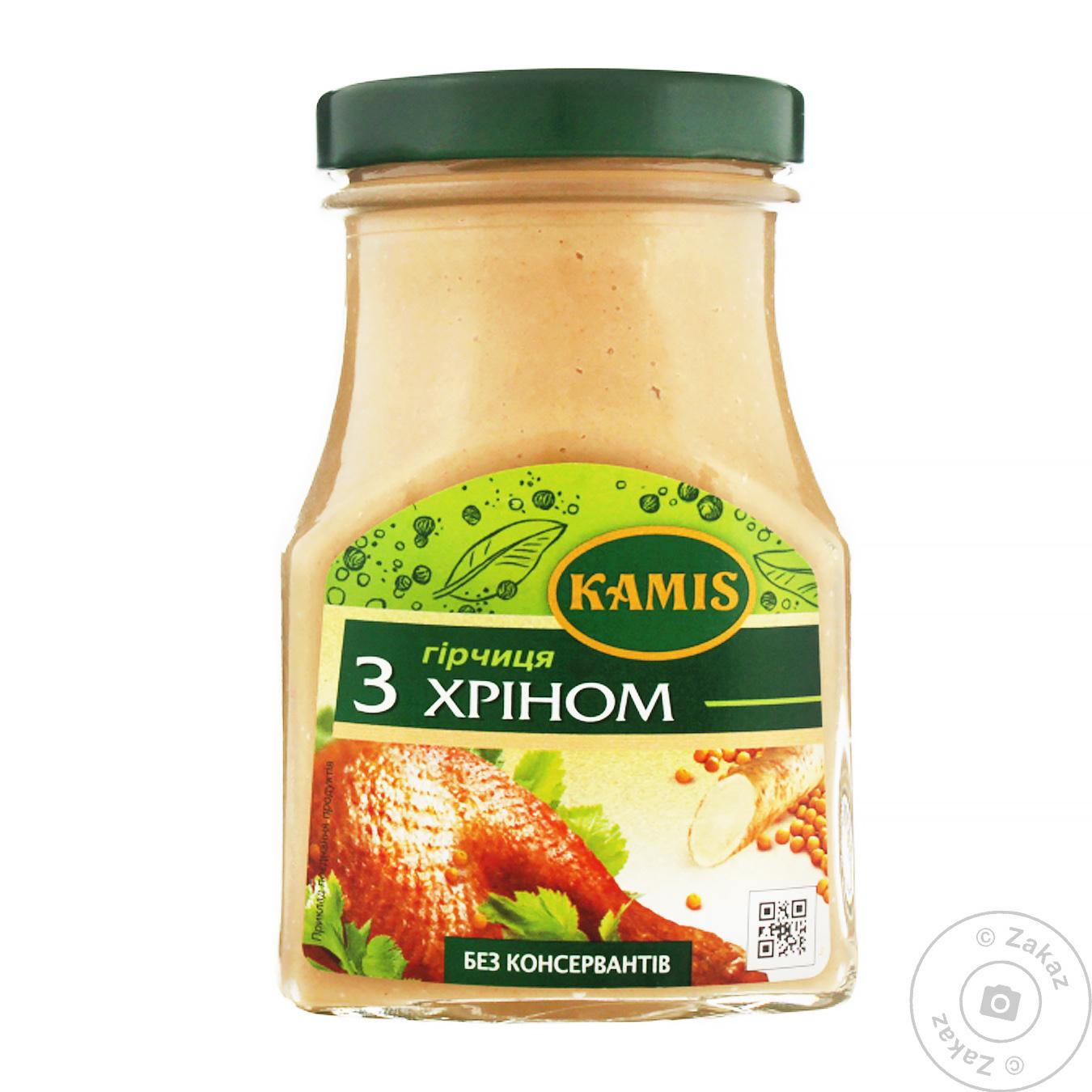 

Гірчиця Каміс 185 г скл. З хріном