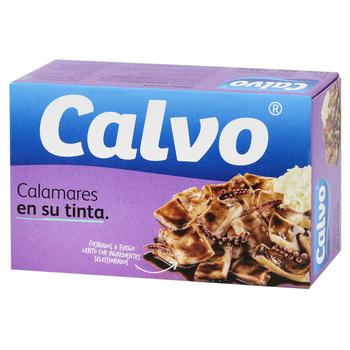 Calvo in own juice squid 115g - buy, prices for MegaMarket - photo 1