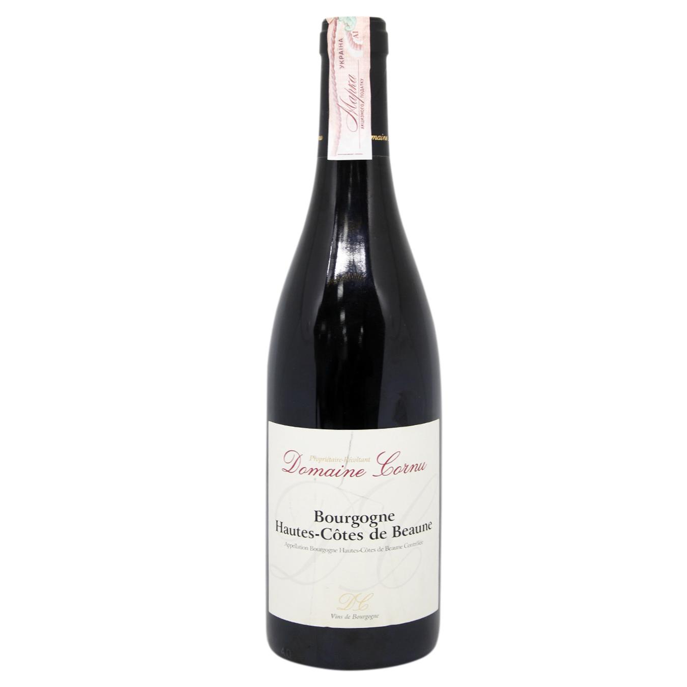 

Вино Domaine Cornu Bourgogne Hautes-Cotes de Beaune красное сухое 13% 0.75л