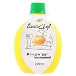 LimoChef Concentrated Lemon Juice 200ml